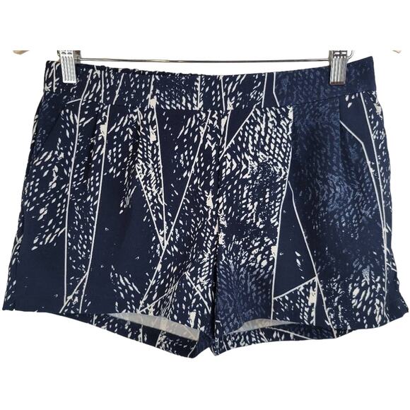 Mossimo‎ Navy Abstract Pull-On Shorts Size S/P | Lightweight & Stretchy - Picture 1 of 5